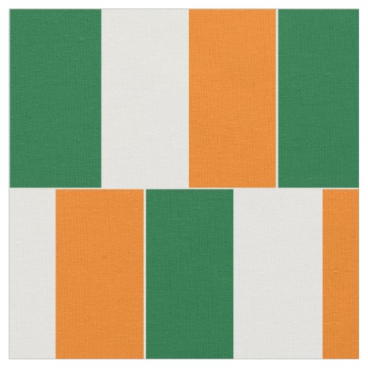 Ierse vlag stof (Close Up)