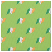 Ierse vlag stof (Close Up)