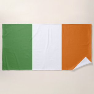 Ierse vlag strandlaken