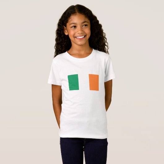 Ierse vlag t-shirt (Voorkant volledig)