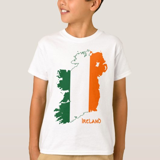 Ierse vlag t-shirt (Voorkant)