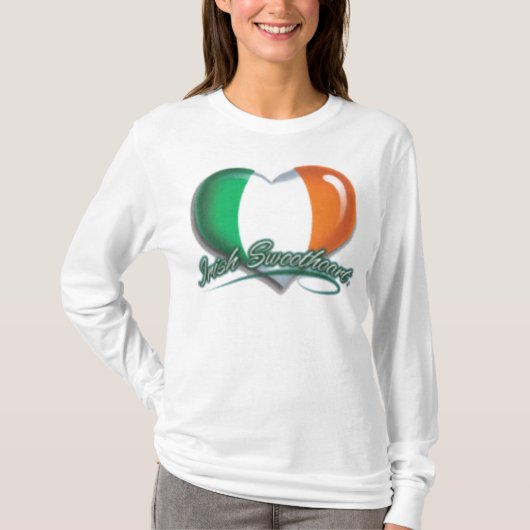 Ierse vlag t-shirt (Voorkant)