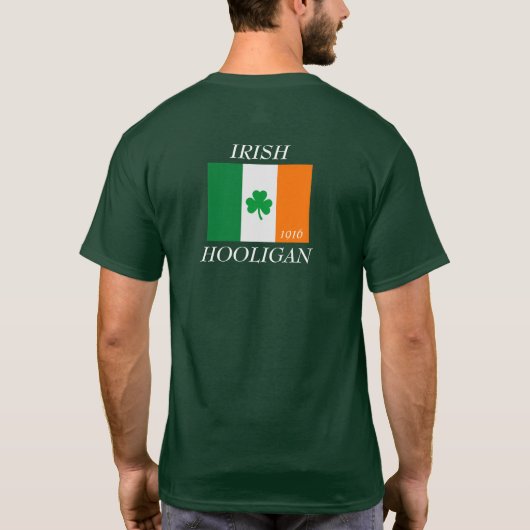 Ierse vlag T-shirt (Achterkant)