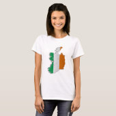 Ierse vlag t-shirt (Voorkant volledig)