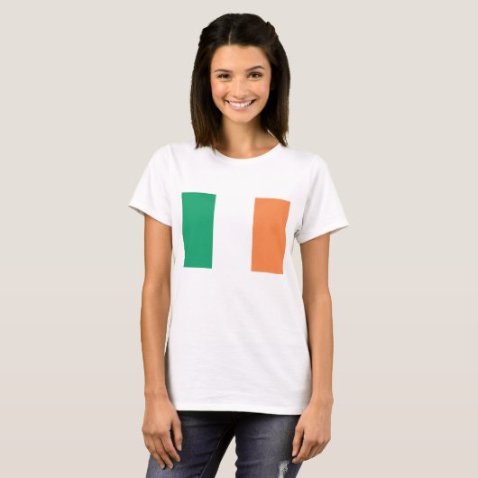 Ierse vlag t-shirt (Voorkant volledig)