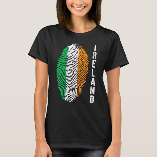 Ierse vlag t-shirt (Voorkant)