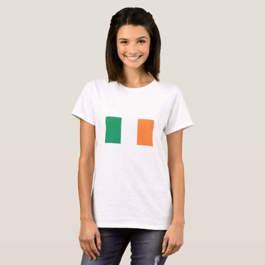 Ierse vlag t-shirt (Voorkant volledig)