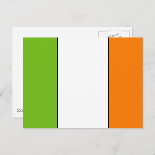 Ierse vlag T-shirts en cadeaus Briefkaart (Voorkant / Achterkant)