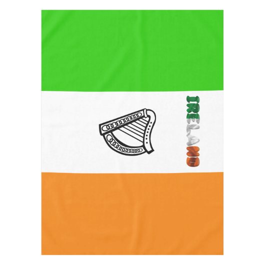 Ierse vlag tafelkleed (Voorkant)