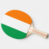 Ierse vlag tafeltennisbatje (Zijkant)