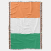 Ierse vlag tbcnt deken (Voorkant Verticaal)