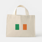 Ierse vlag tcnt mini tote bag (Achterkant)