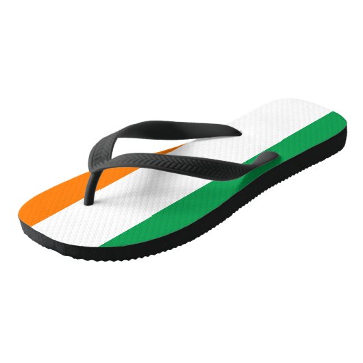Ierse vlag teenslippers (Schuin)