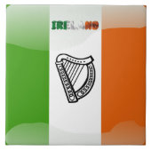 Ierse vlag tegeltje (Voorkant)