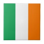 Ierse vlag tegeltje<br><div class="desc">Vlag van Ierland.</div>