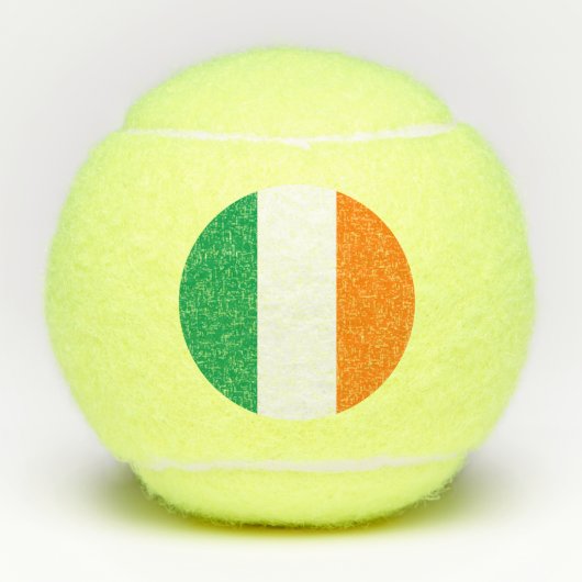 Ierse vlag tennisballen (Voorkant)