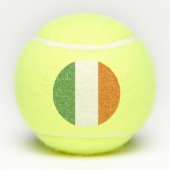 Ierse vlag tennisballen (Achterkant)