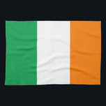Ierse vlag theedoek<br><div class="desc">Vlag van Ierland.</div>