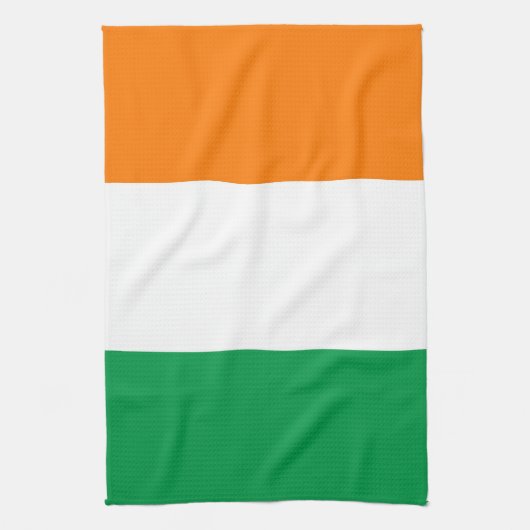 Ierse vlag theedoek (Verticaal)