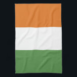 Ierse vlag theedoek<br><div class="desc">Een ideaal geschenk voor al diegenen die patriottisch zijn van hun land!</div>
