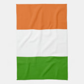 Ierse vlag theedoek (Verticaal)