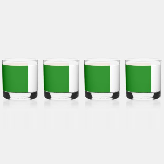 Ierse Vlag Totaal Whisky Glas (Voorkant)