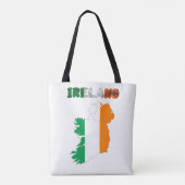 Ierse vlag tote bag (Achterkant)