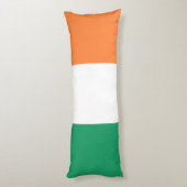 Ierse vlag tpcnt lichaamskussen (Achterkant (Verticaal))