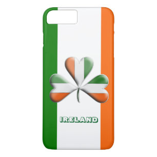 Ierse vlag Tri Colors Thed Shamrock Case-Mate iPhone Case
