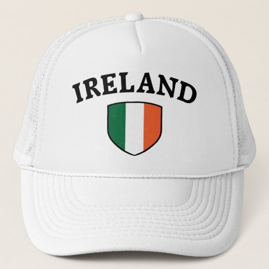 Ierse vlag trucker pet (Voorkant)