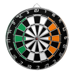 Ierse vlag van het  dartboardontwerp van Ierland Dartbord