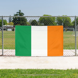 Ierse vlag van Ierland aangepaste banner teken