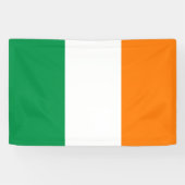 Ierse vlag van Ierland aangepaste banner teken (Horizontaal)