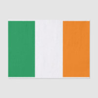 Ierse vlag van Ierland gift wrapping tissuepapier