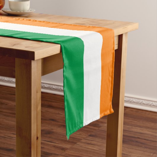 Ierse vlag van Ierland tafelloper voor feest (Voorbeeld)