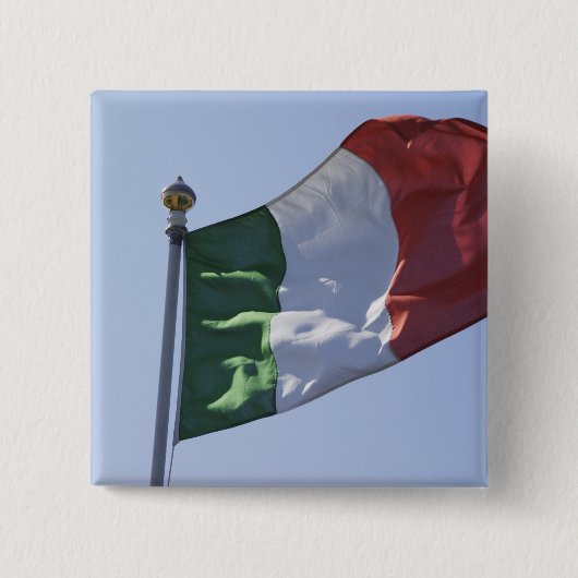 Ierse vlag vierkante button 5,1 cm (Voorkant)