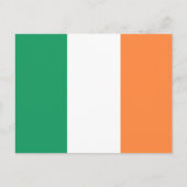 Ierse vlag, Vlag van Ierland Briefkaart (Voorkant)