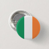 Ierse vlag, Vlag van Ierland Ronde Button 3,2 Cm (Voorkant /achterkant)