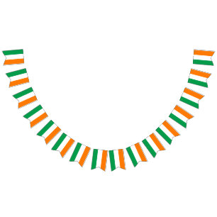 Ierse vlag vlaggetjes