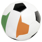Ierse vlag voetbal (Drie kwart)