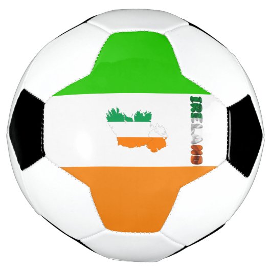 Ierse vlag voetbal (Gedraaid)