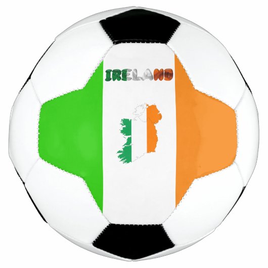 Ierse vlag voetbal (Voorkant)