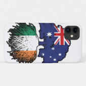 Ierse vlag voor strandbomen in Australië Case-Mate iPhone Case (Achterkant (horizontaal))