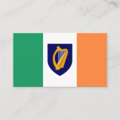 Ierse Vlag & Wapen, Republiek Ierland Visitekaartje (Voorkant)