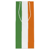 Ierse vlag wijn cadeautas (Achterkant)
