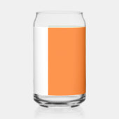 Ierse vlag wikkelt rond blikvorm glas (Achterkant)