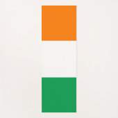 Ierse vlag yogamat (Voorkant)