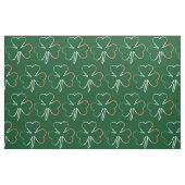 Ierse vlagkleuren Shamrock Clover St. Patrick Stof (Fat Quarter)