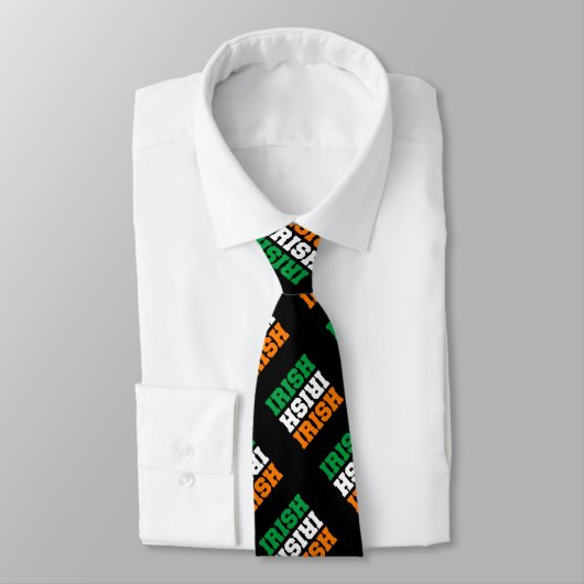 Ierse vlagkleuren voor St. Patricks Stropdas (Gebonden)