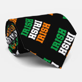 Ierse vlagkleuren voor St. Patricks Stropdas (Opgerold)